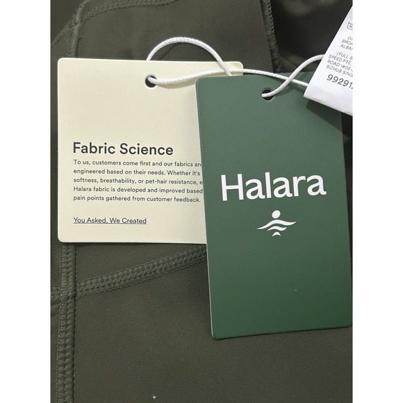 NWT Halara UltraSculpt™ High Waist Scrunch Butt Lift Tummy Control 7/8 Legging L - Picture 8 of 12